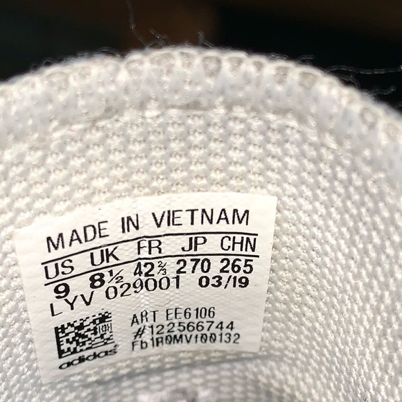 Adidas Originals Adi-Ease Palm Leaves Classic Skate Shoe Size 9 US EE6106 Floral - Picture 9 of 10